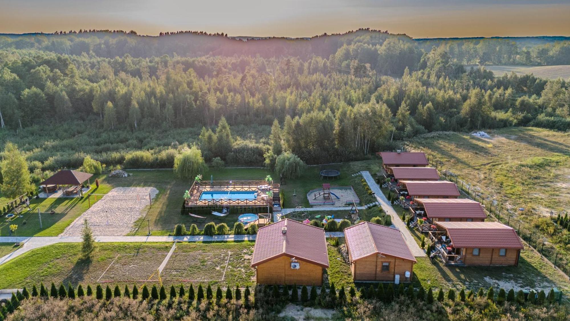 Zielona Dolina - Kompleks Dla Rodzin Z Dziecmi Mikołajki Esterno foto